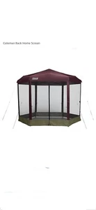 COLEMAN SCREEN HOUSE  10.5x9  NEW IN THE BOX!! With Wheeled Transport Case! - Picture 1 of 1