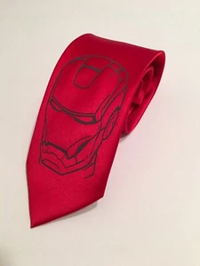 Iron Necktie, Red , New, Cool Tie - Picture 1 of 7