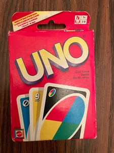 VINTAGE MATTEL UNO Sealed Unopened International Games Inc Rare - Picture 1 of 1
