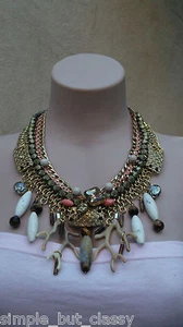 Collar Gargantilla Cuello Mimco One Tribe Joyería Oro Nuevo con Etiquetas, Precio de venta sugerido por el fabricante $349 - Imagen 1 de 12