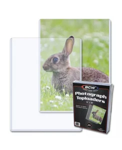 10 25 50 PK BCW 6x8 Hard Plastic Rigid Topload Photo Holders 6x8 toploaders - Picture 1 of 1