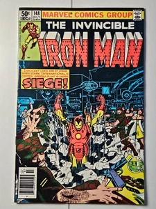 Iron Man #148 VF-NM  RARE Mark Jewelers Insert! Newstand Variant. PX Star - Picture 1 of 6