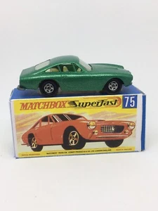 Matchbox Lesney Phantom #75 Superfast Ferrari Berlinetta Lusso With A Repro Box. - Picture 1 of 7