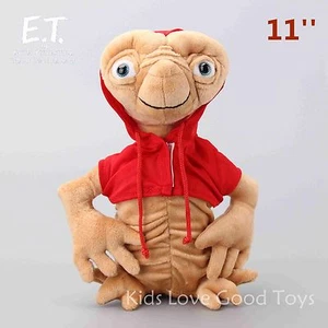 Cartoon E.T. Extra-Terrestrial Alien 11" Plush Soft Toy Stuffed Doll Big Teddy - Picture 1 of 5