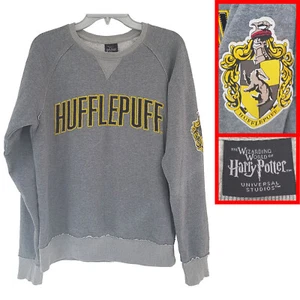 Universal Studios Harry Potter Hufflepuff Sudadera Jersey Mundo Mágico de M - Imagen 1 de 11