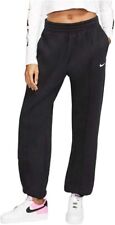 NEW Nike Women's Sportswear Essential Collection Fleece Pants (BV4089 010) Black