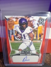 2023 Leaf Draft - Autographs Red #BA-DD2 Derius Davis (AU, RC)