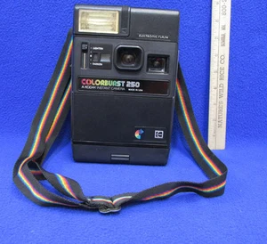Flash electrónico vintage Kodak cámara instantánea Colorburst 250 hecha en EE. UU. - Imagen 1 de 5