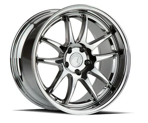 One 19x9.5 AodHan Ds02 5x114.3 +22 Vacuum Chrome Wheel - Picture 1 of 3