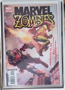 MARVEL ZOMBIES (2006) #4 CVR B SIGNED ARTHUR SUYDAM W/COA - Picture 1 of 1