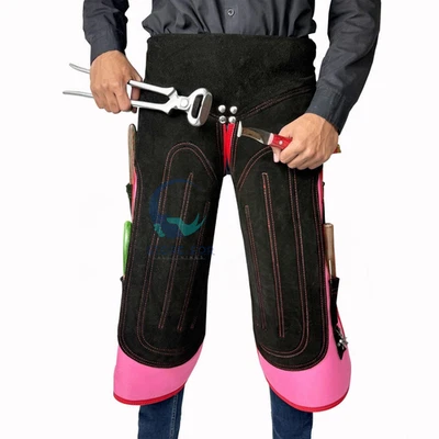 Farrier Chaps Apron – Heavy Duty Suede Leather for Shoeing & Blacksmith Work - Image 1 of 4