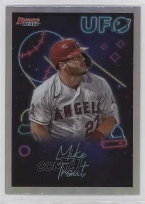 2022 Bowman's Best Bowman UFO Mike Trout #UFO-1 - Image 1 of 2