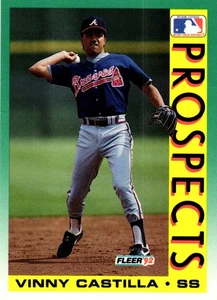 1992 Fleer #666 Vinny Castilla - Picture 1 of 2
