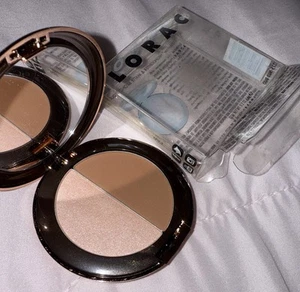Lorac TANtalizer Highlighter And Matte Bronzer Duo RARE DISCONTINUED HTF - Picture 1 of 2