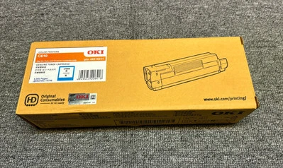 OKI Genuine 44315311 CYAN Toner For C610 - 6,000 Pages - Image 1 of 2