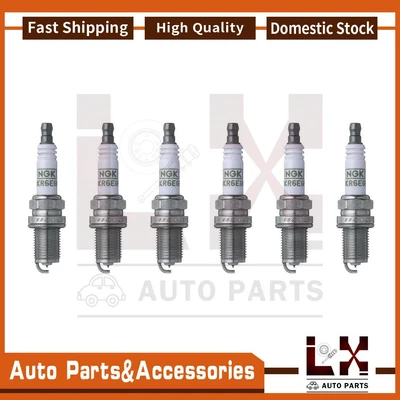 NGK 6Spark Plug Fits 2004-2006 Chevrolet Epica 1991-1996 Dodge Stealth - Image 1 of 3