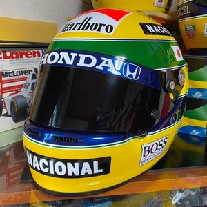 Casco completo réplica Arai Ayrton Senna talla 61-62 cm (equivalente a XL) FedEx - Imagen 1 de 10