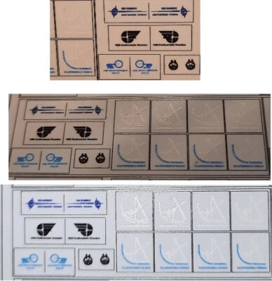 MARKENLOS Decal für DDR Modellfahrzeuge 1:87