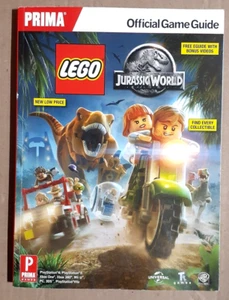 Lego Jurassic EWorldPrima's Official Strategy Game Guide W/Free Eguide - Imagen 1 de 3