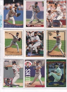 Rick Aguilera Minnesota Twins Boston Red Sox 9 Card Baseball Lot - Picture 1 of 2