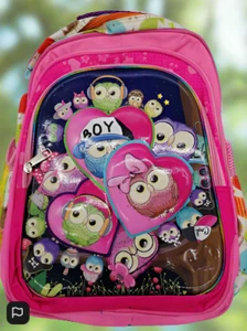 Children's Bag Cute Owls 3D - Picture 1 of 20