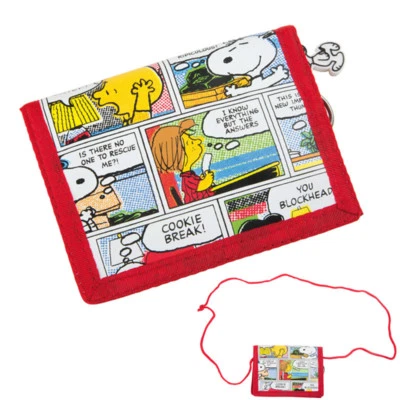 Snoopy Portemonnaie small foot Geldbörse Brustbeutel Comic Mädchen Jungen