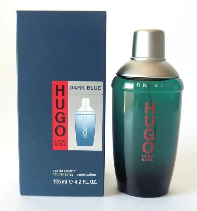 Hugo Dark Blue Por Hugo Boss 4.2 OZ/125ml Hombres EDT Spray Nuevo En Caja Descontinuado Foto 1 de 1
