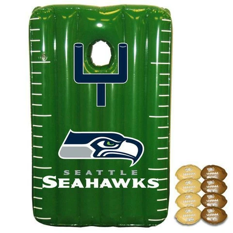 Seattle Seahawks NFL Licensed Inflatable Bean Bag Toss Game Cover