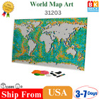 NEW DIY World Map Art Building Bricks Set 31203 Set Wall Art - READ DISCRIPTION!