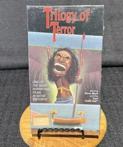 Trilogy Of Terror 1986 VHS Rare OOP First Horror Cult Karen Black Zuni Fetish - Picture 1 of 2
