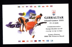 Gibraltar MH 7 ** Internationale Sportspiele Island Games 95 - Picture 1 of 1