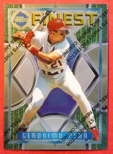 1995 Topps Finest Geronimo Pena #218 (Cardinals) NM+   - Picture 1 of 1