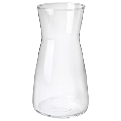 KARAFF Karaffe, Klarglas, 1,0 L IKEA Küche Pflanzenvase Wasserkrug Höhe 20 cm - Bild 1 von 4
