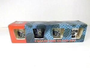 NFL Hunter Collector Shot Glass Set ST. Louis Rams 4 Styles 2 oz New in Box - Picture 1 of 8