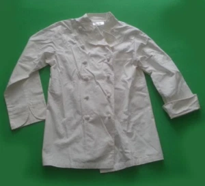 Abacuss Apparel Group Hombres Talla 40 Doble Pecho Chef Abrigo Chaqueta Cocina - Imagen 1 de 8