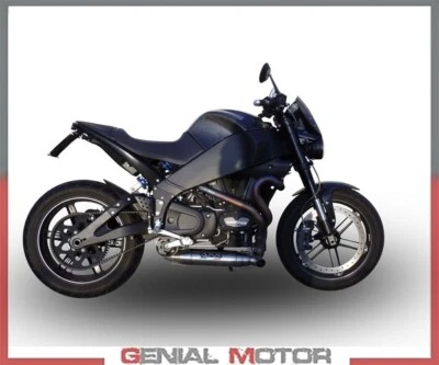 2 Silenciadores Escape GPR DEEPTONE INOX Catalizado BUELL XB 9 2008 > 2012 - Imagen 1 de 4