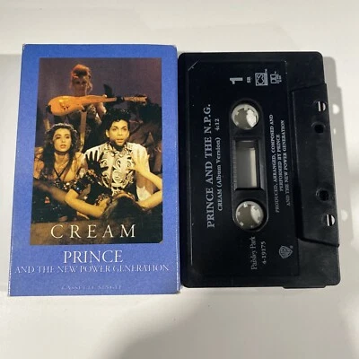 CASSETTE TAPE SINGLE PRINCE AND THE NEW POWER GENERATION CREAM HORNY PONY - Image 1 of 2