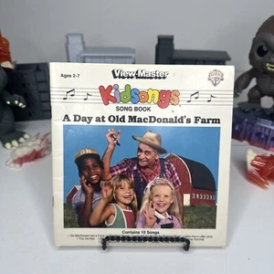 KIDSONGS SING-ALONG A DAY AT OLD MACDONALD'S FARM-MELODY/LYRICS/CHORD BOOK Only - Picture 1 of 13