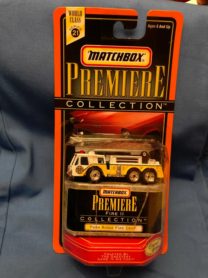 Matchbox Premiere Collection Fire II Series 21 Park Ridge Fire Dept New - Image 1 of 1