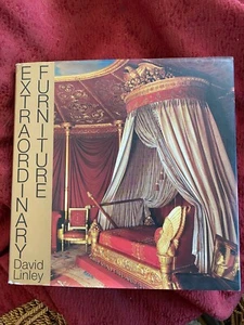 DAVID LINLEY -- EXTRAORDINARY FURNITURE HARDCOVER SIGNED - Picture 1 of 13