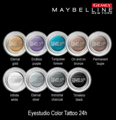 Maybelline 24hr Color Tattoo Eye Shadow - Image 1 of 2