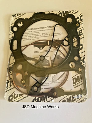 07-12 KTM 450 SX-F 97mm Diámetro de culata 0.027" MLS Cometic Kit de juntas de extremo superior C3412 Foto 1 de 2