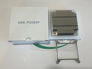Supermicro SNK-P0086P 1U pasivo HS Intel Raptor Lake (Catlow) SocketV LGA1700 - Imagen 1 de 1