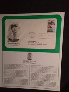 Mickey Mantle USPS stamp first day of issue - July 15, 2006 - Bronx, NY Yankee - Picture 1 of 4