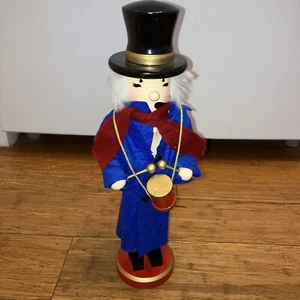 CHRISTMAS NUTCRACKER 14" MUSICIAN WITH DRUM/ Wooden - Picture 1 of 4
