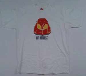 2002 Happy Camper 1976 Trans Am T-Shirt size Large Made in USA - Picture 1 of 5