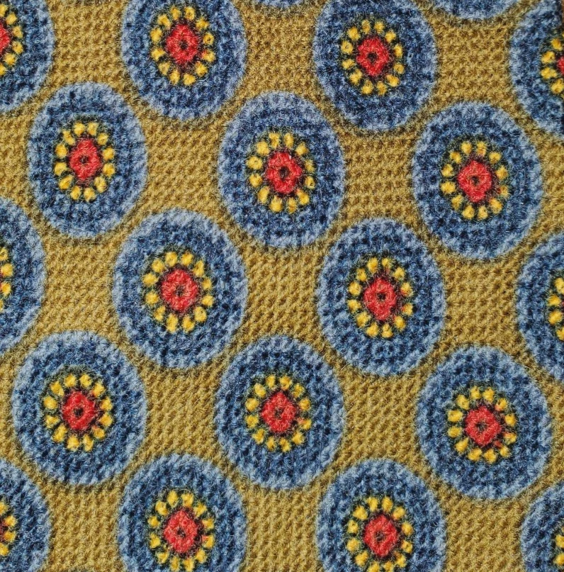 REGAL VINTAGE AÑOS 70 ~ CACHEMIR Y LANA ~ CORBATA PARA HOMBRE ~ ESTILO PREPPY IVY BROOKS ~ 55" Foto 1 de 4