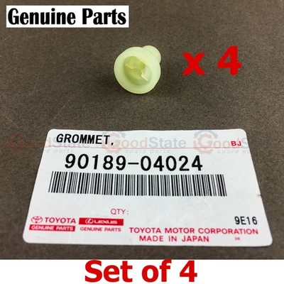 Genuine Corolla NDE180 Corolla Auris ADE150 1.4 2.0 Glow Plug Grommet Cap Set x4 - Image 1 of 3