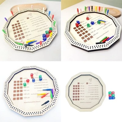 Solid Accessory Tray Slip Resistant Base Space Saving Leisure Gambling Game - Image 1 of 4