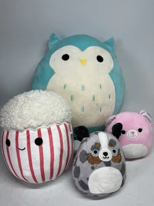 Squishmallow Plushy Bundle of Six Mixed Sizes and Types - Picture 1 of 5